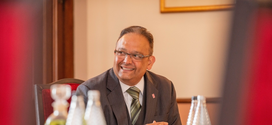 Ajay Desai of the Coventry and Warwickshire Chamber of Commerce 