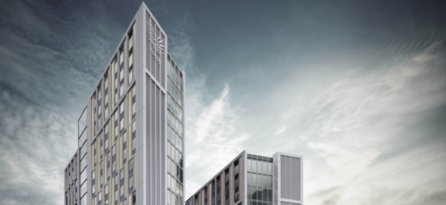 An artist’s impression of the Bishop Gate development in Coventry. 